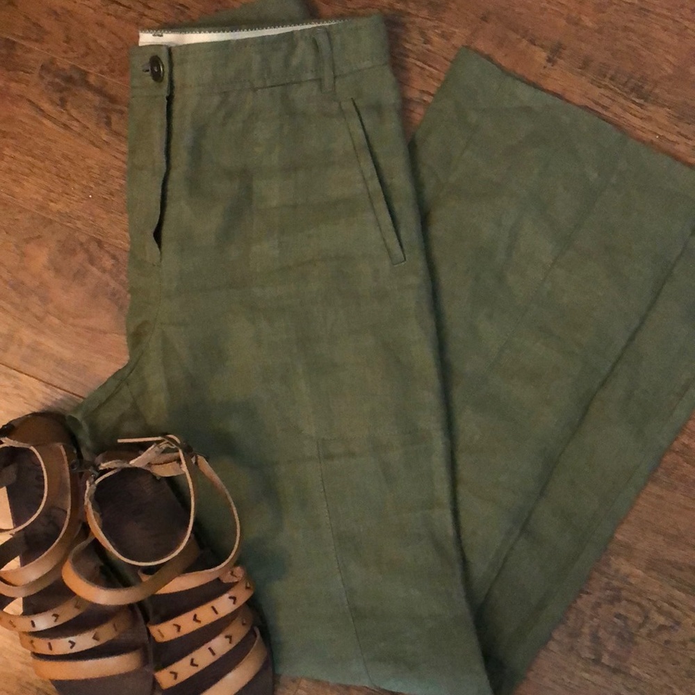 J. Crew Linen Pants